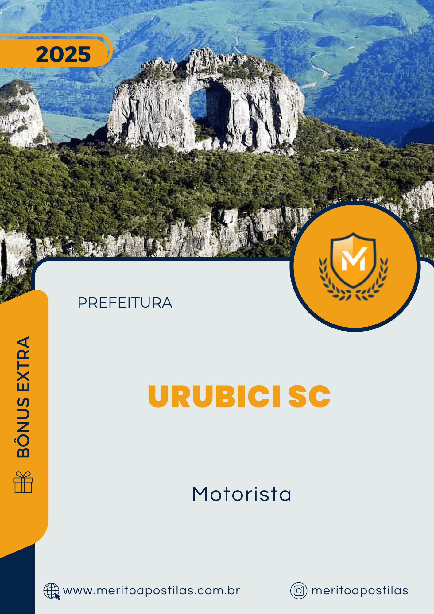 Apostila Motorista Prefeitura de Urubici SC 2025