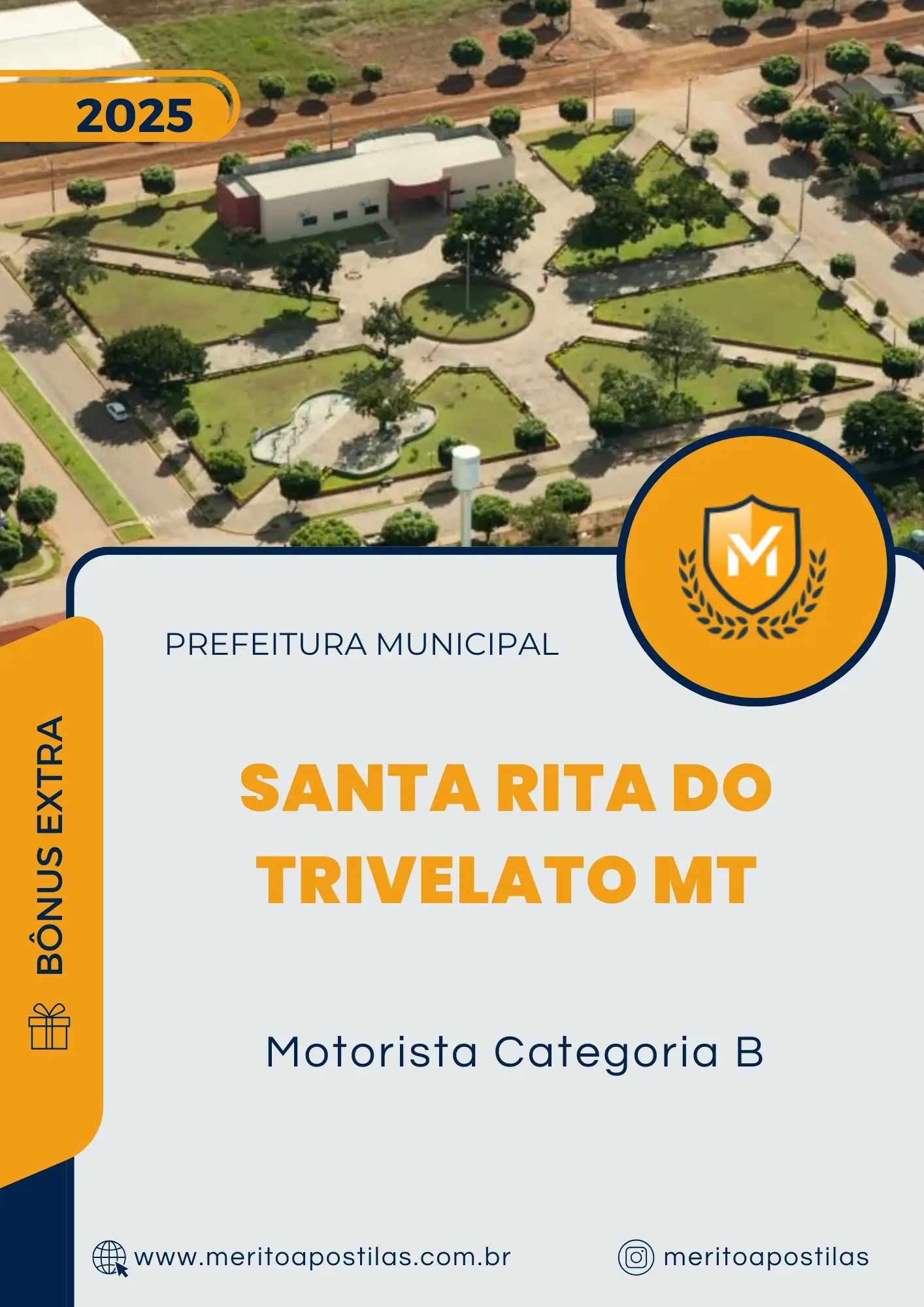 Apostila Motorista Categoria B Prefeitura de Santa Rita do Trivelato MT 2025