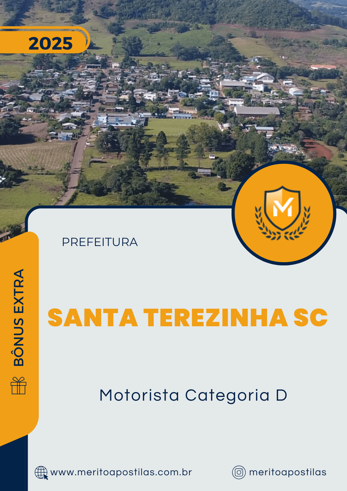 Apostila Motorista Categoria D Prefeitura de Santa Terezinha SC 2025