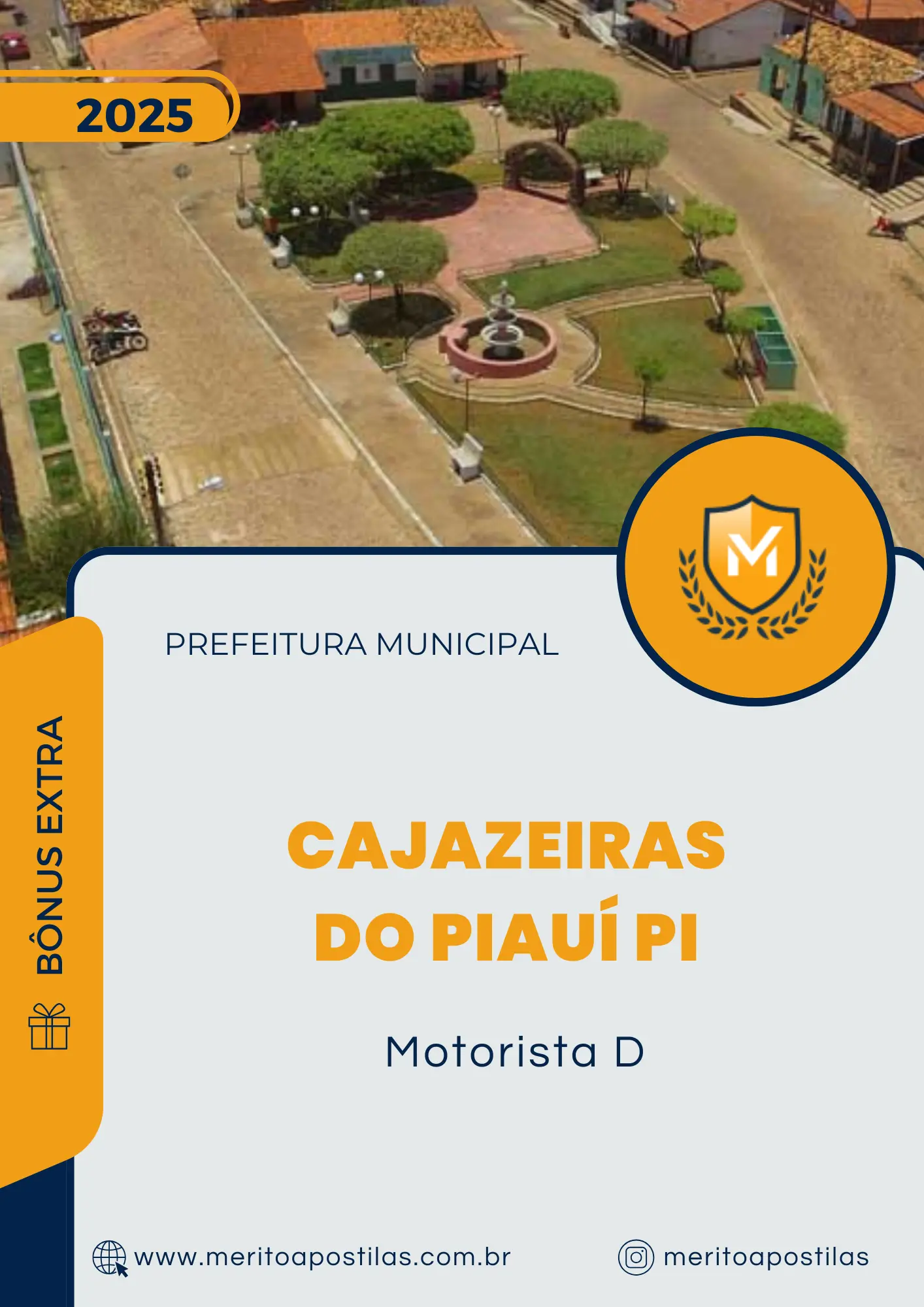 Apostila Motorista D Prefeitura de Cajazeiras do Piauí PI 2025