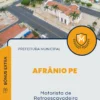 Apostila Motorista de Retroescavadeira Prefeitura de Afrânio PE 2025