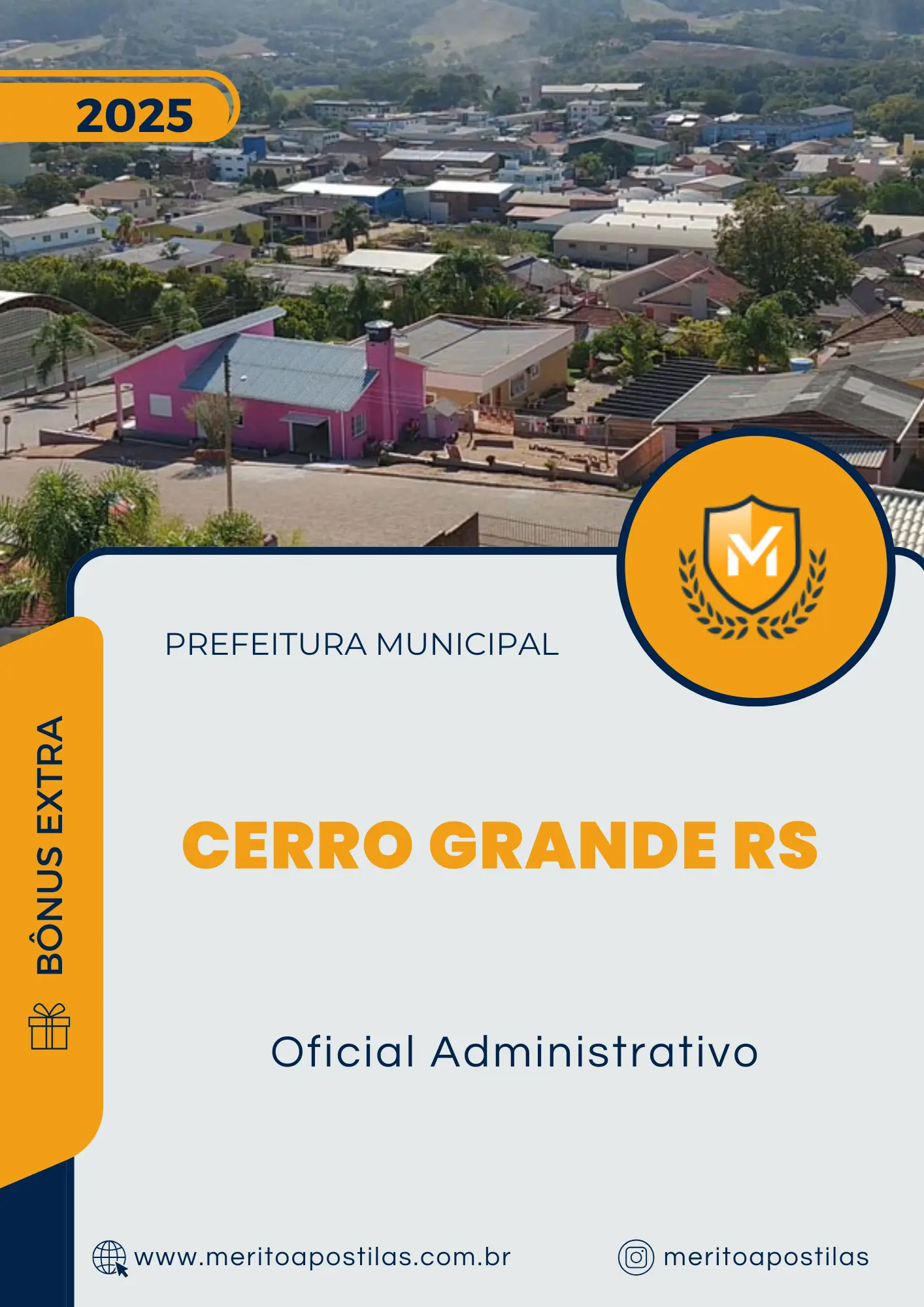 Apostila Oficial Administrativo Prefeitura de Cerro Grande RS 2025