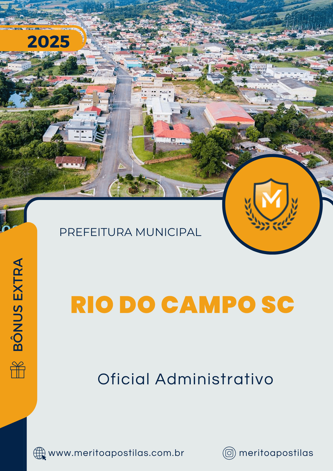 Apostila Oficial Administrativo Prefeitura de Rio do Campo SC 2025