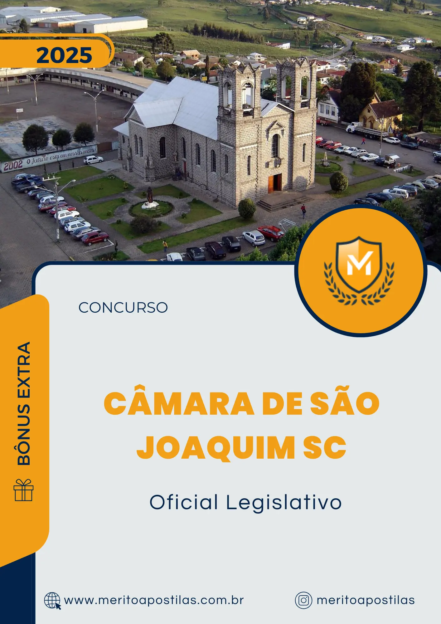 Apostila Oficial Legislativo Concurso Câmara de São Joaquim SC 2025