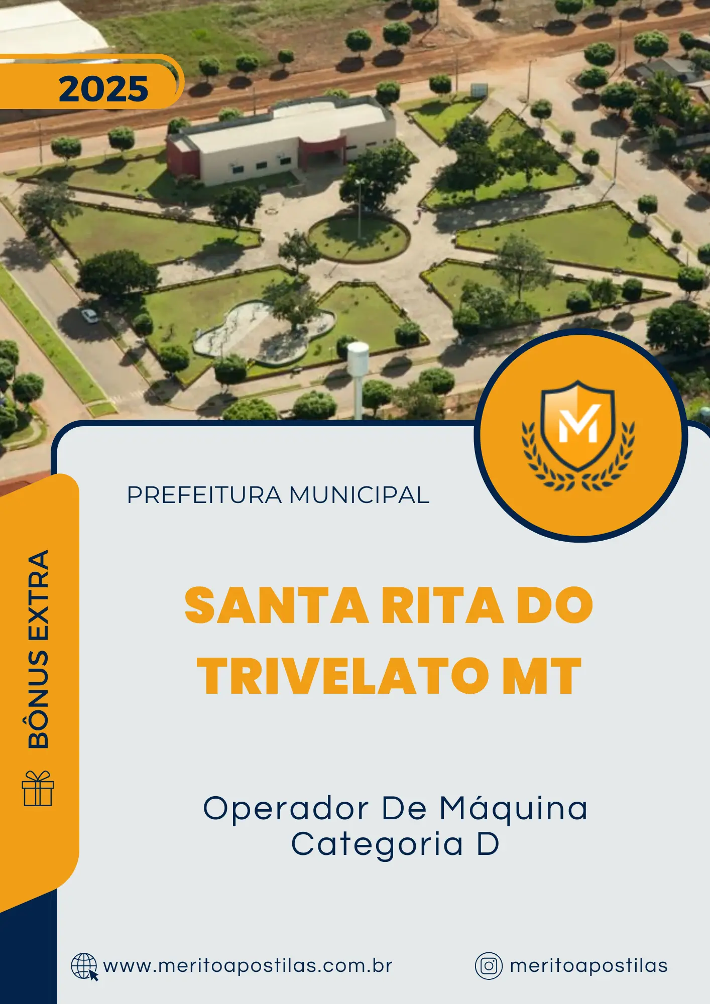 Apostila Operador De Máquina Categoria D Prefeitura de Santa Rita do Trivelato MT 2025
