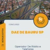 Apostila Operador De Rádio e Telefonia Concurso DAE de Bauru SP 2025