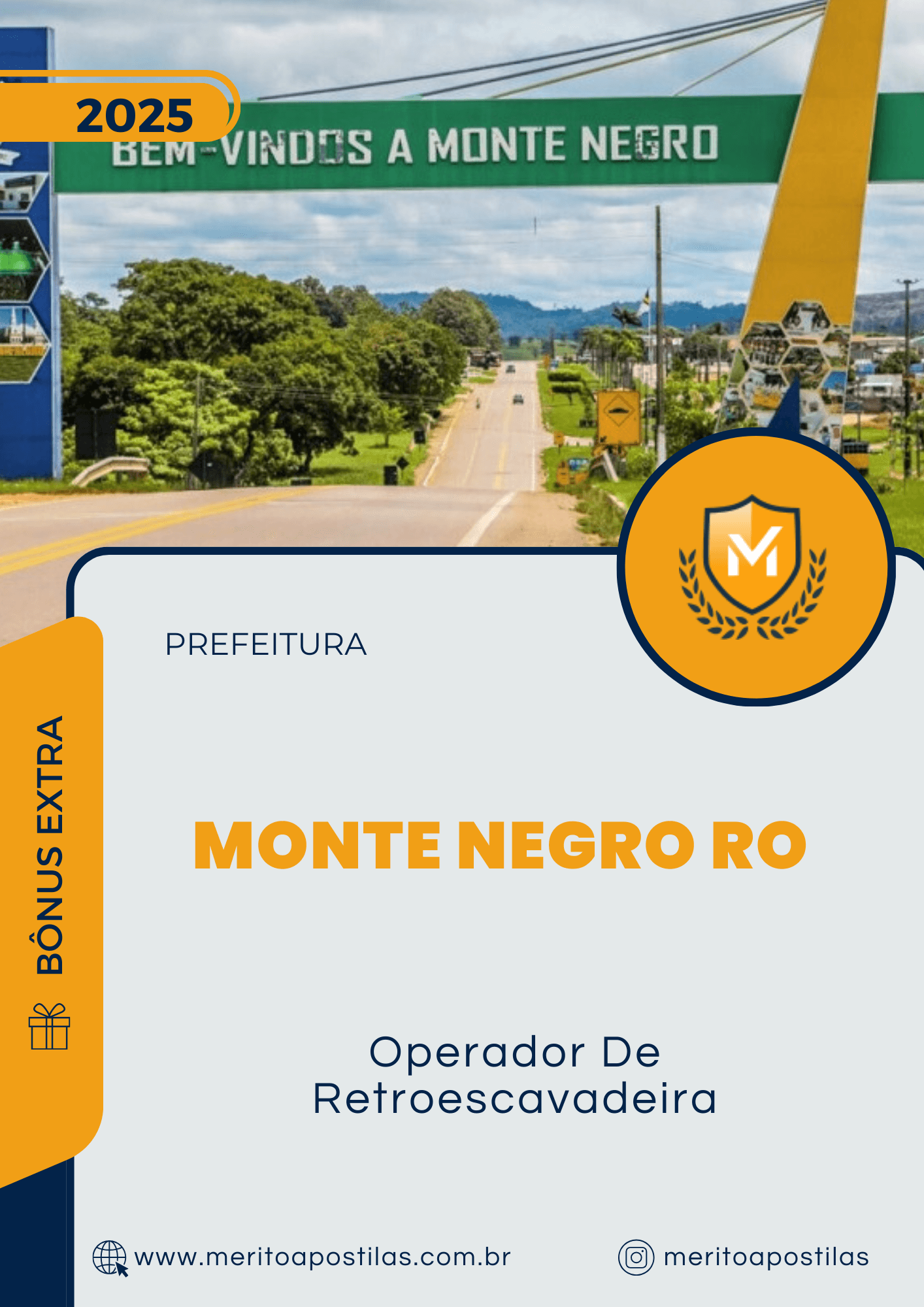 Apostila Operador De Retroescavadeira Concurso Prefeitura Monte Negro RO 2025