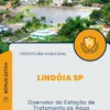 Apostila Operador da Estação de Tratamento de Água Concurso Prefeitura de Lindóia SP 2025