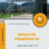 Apostila Operador de ETA Prefeitura de Braço do Trombudo SC 2025