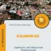 Apostila Operador de Máquinas Rodoviárias Prefeitura de Calmon SC 2025