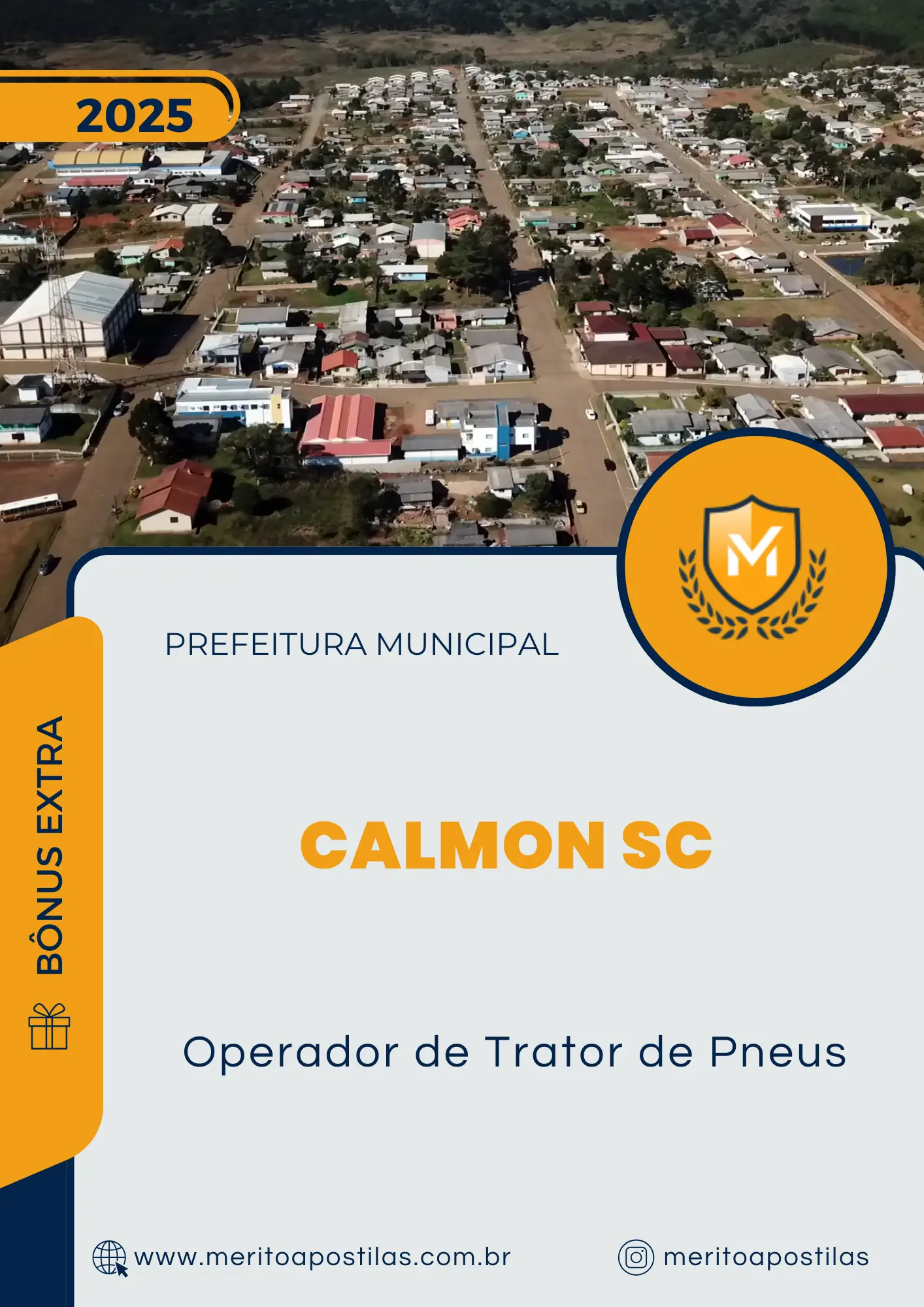 Apostila Operador de Trator de Pneus Prefeitura de Calmon SC 2025
