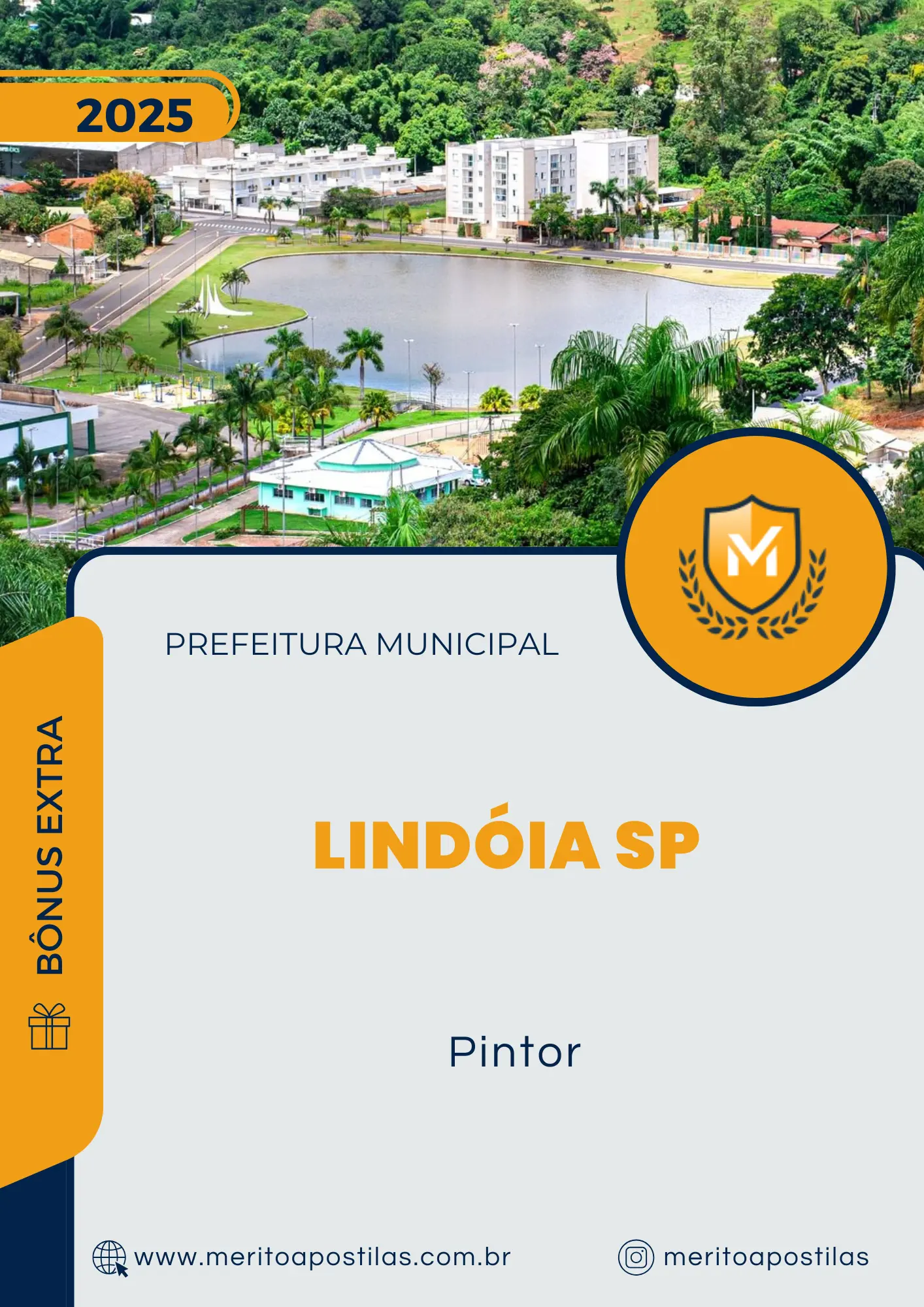 Apostila Pintor Concurso Prefeitura de Lindóia SP 2025