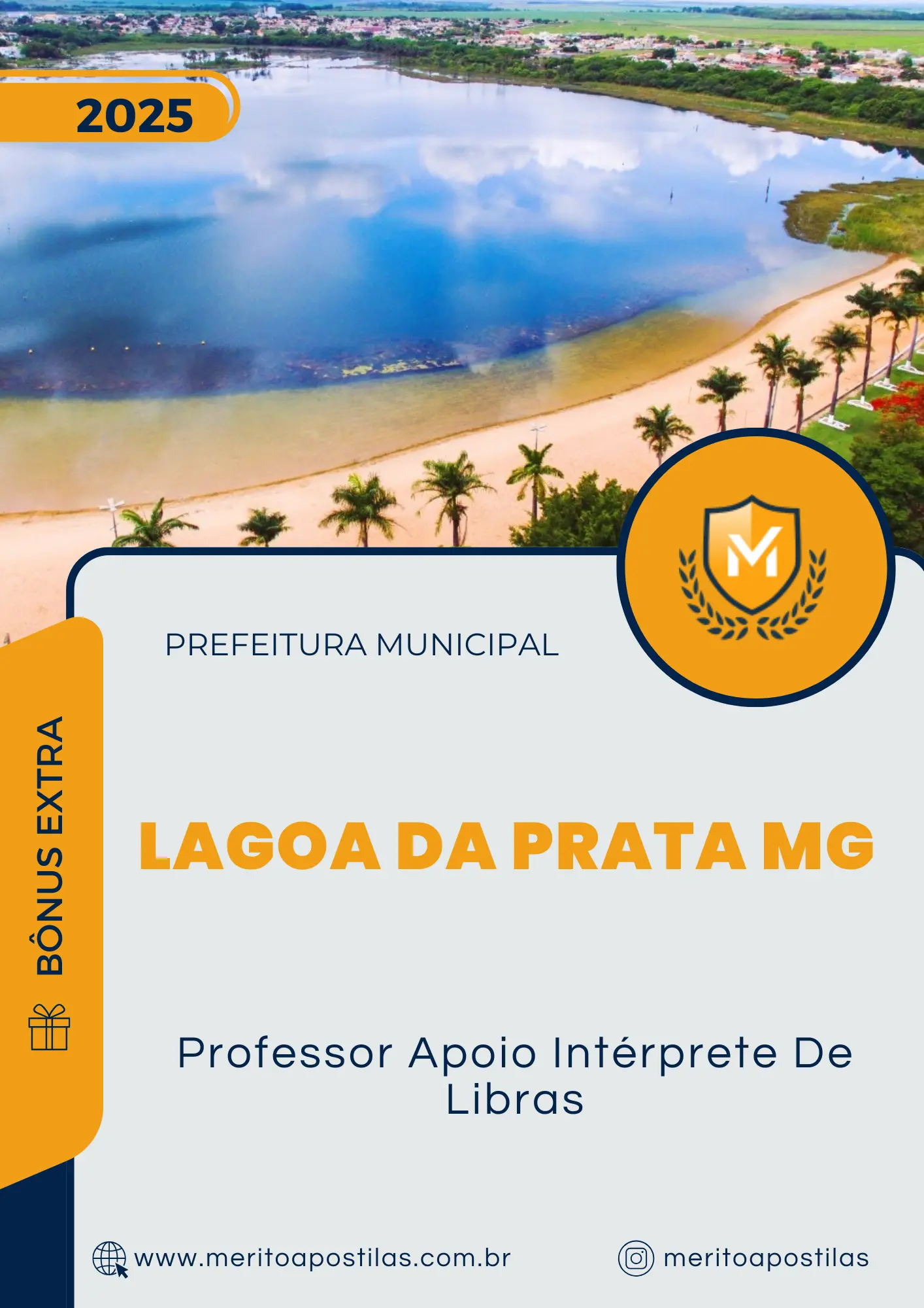 Apostila Professor Apoio Intérprete De Libras Prefeitura de Lagoa da Prata MG 2025