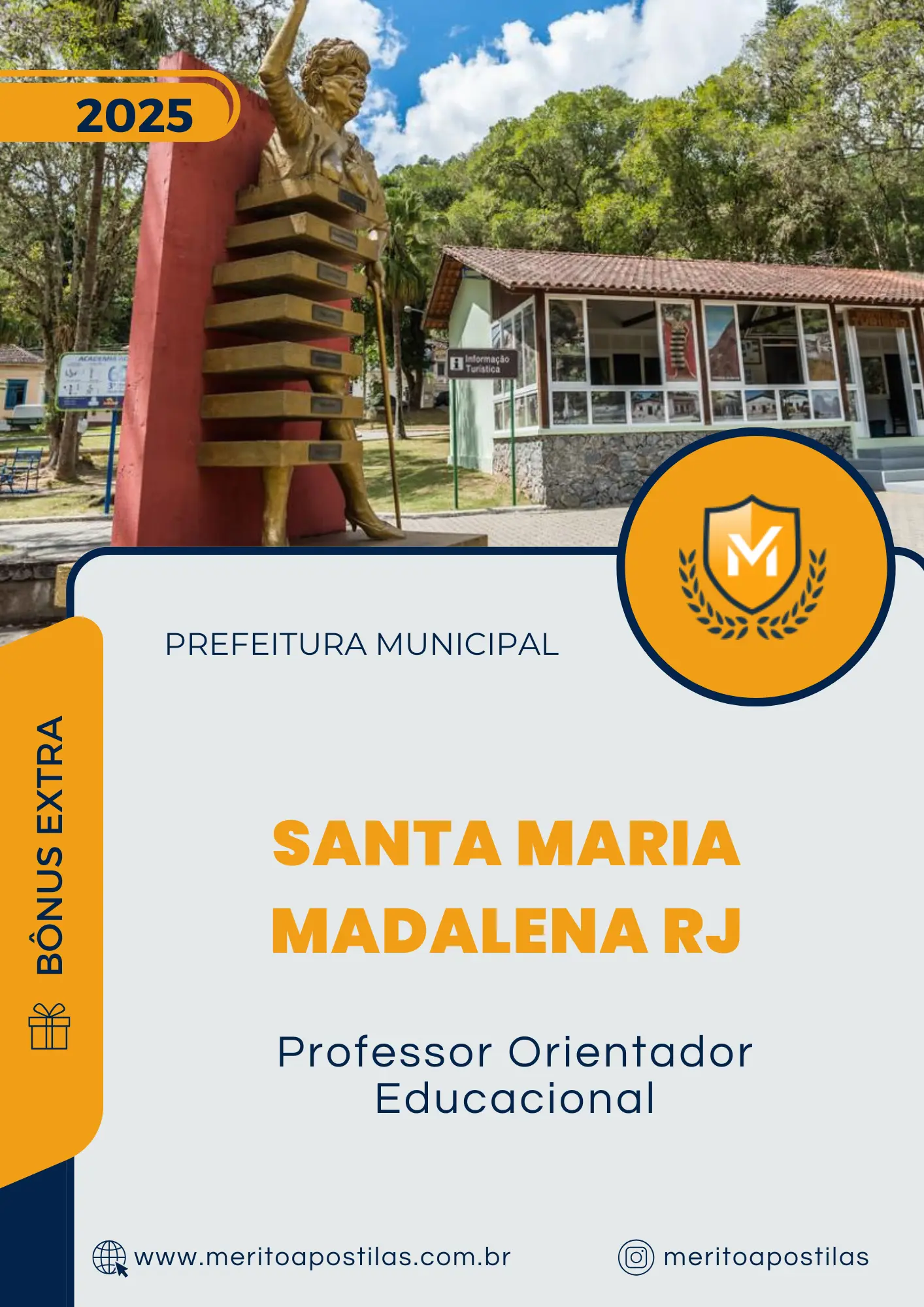 Apostila Professor Orientador Educacional Prefeitura de Santa Maria Madalena RJ 2025