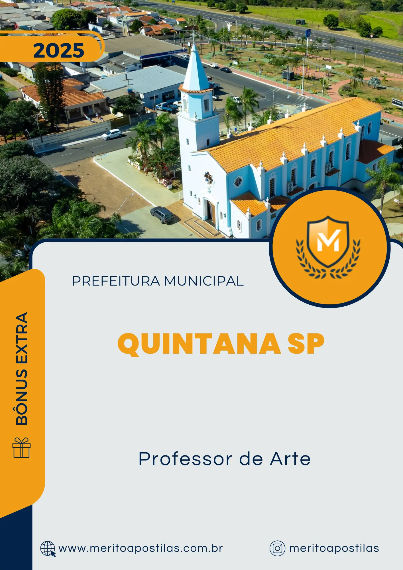 Apostila Professor de Arte Prefeitura de Quintana SP 2025
