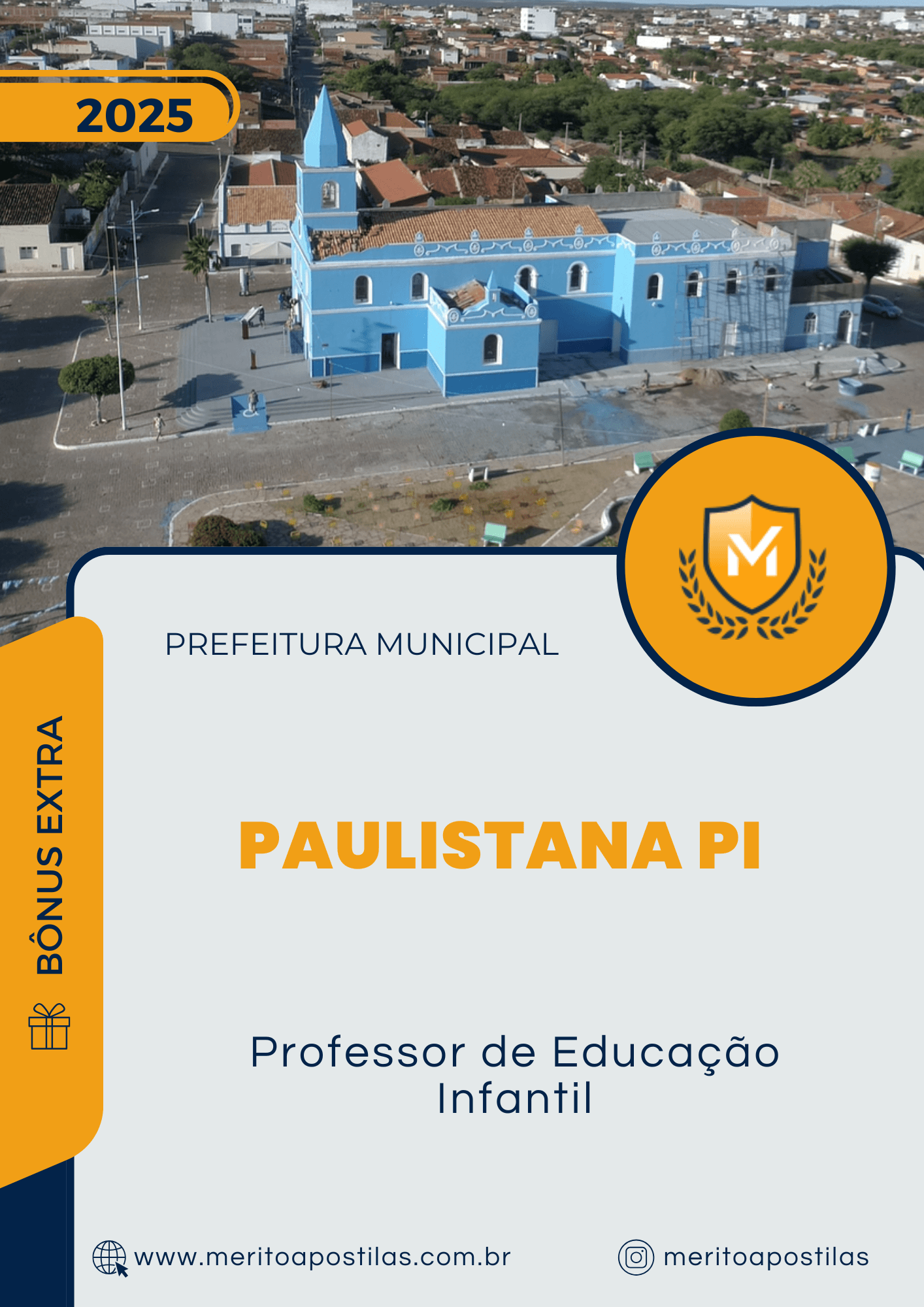 Apostila Professor de Educação Infantil Prefeitura de Paulistana PI 2025