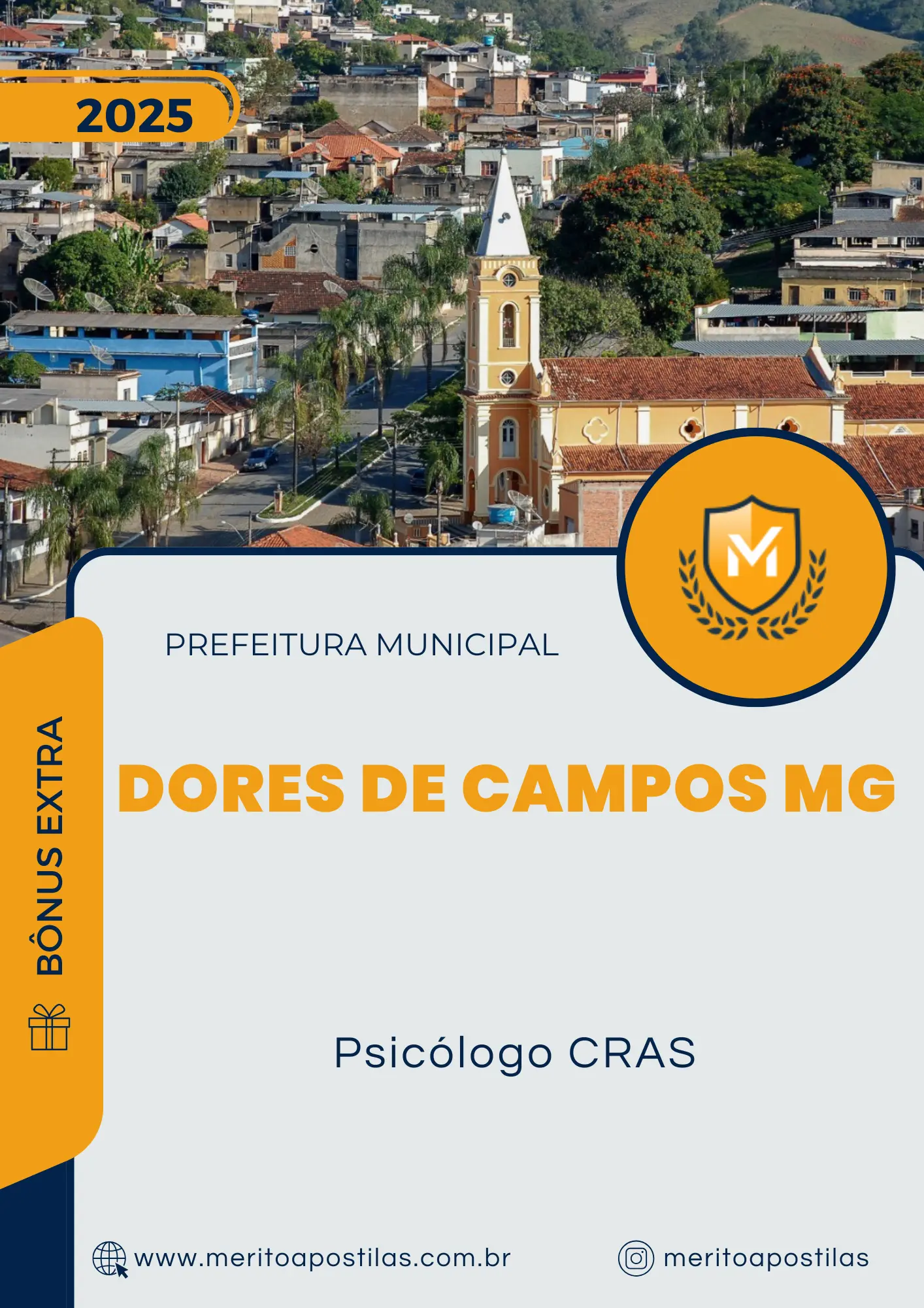 Apostila Psicólogo CRAS Prefeitura de Dores de Campos MG 2025