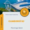 Apostila Psicólogo Geral Prefeitura de Camboriú SC 2025