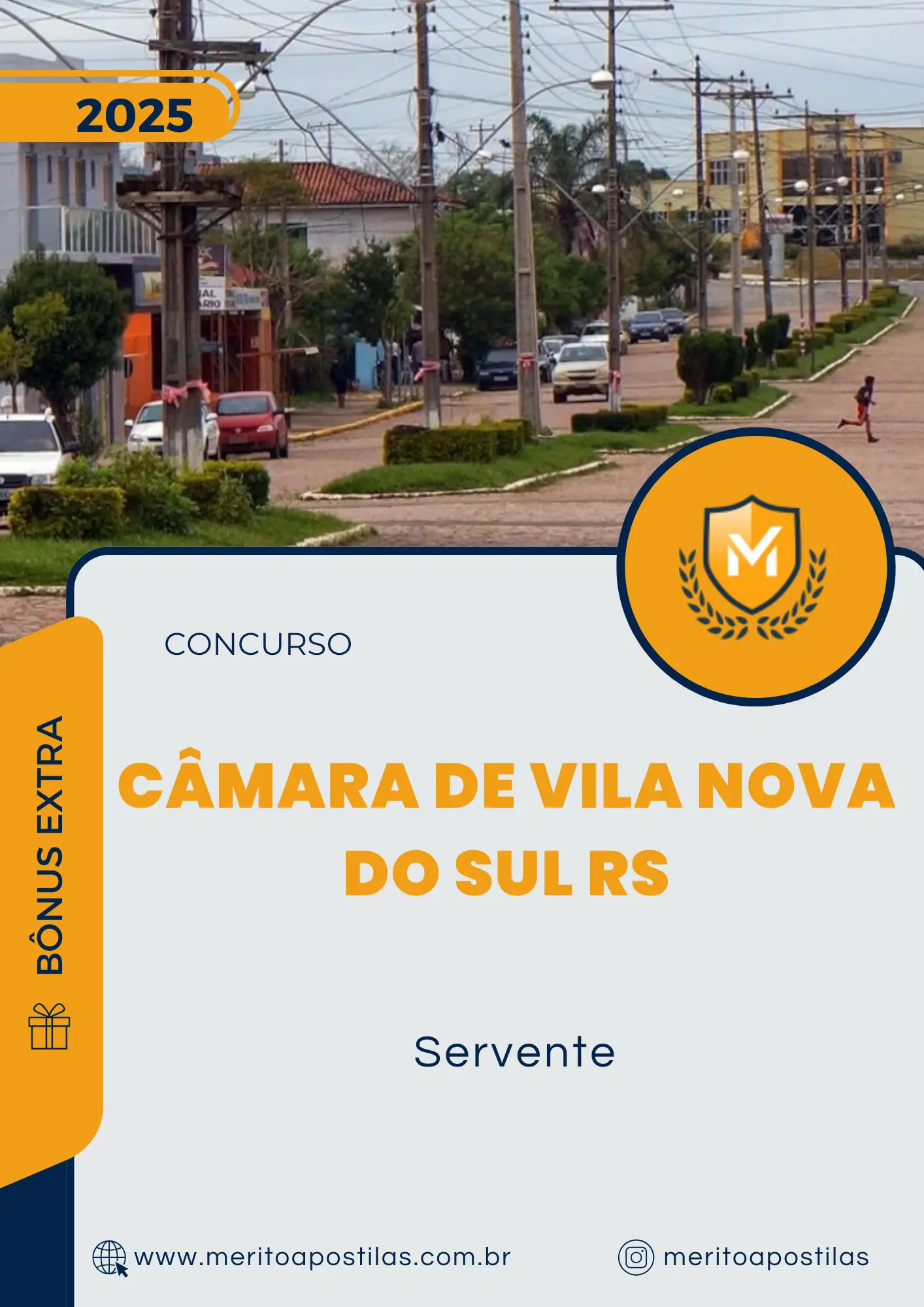 Apostila Servente Concurso da Câmara de Vila Nova do Sul RS 2025
