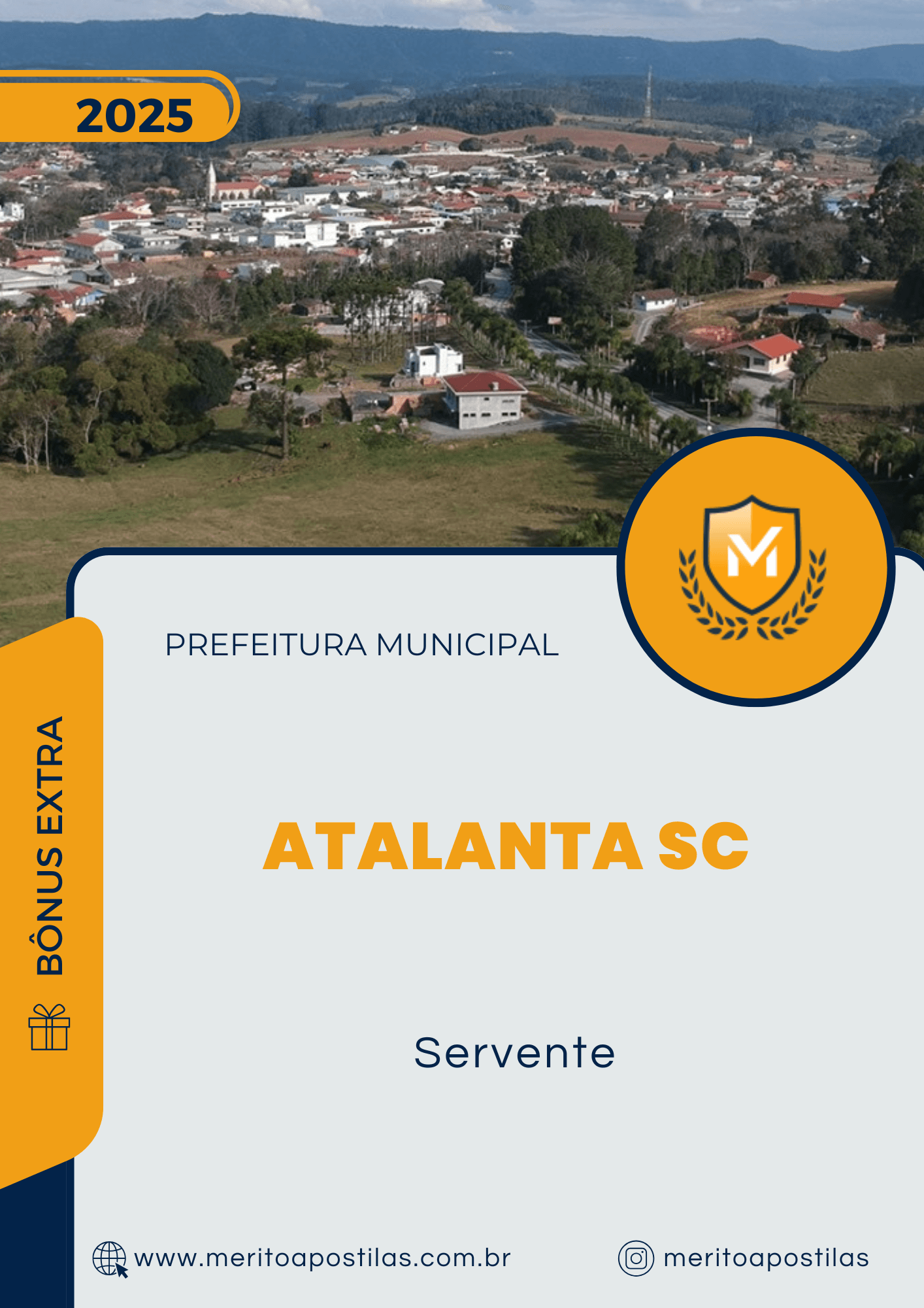 Apostila Servente Prefeitura de Atalanta SC 2025