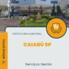 Apostila Serviços Gerais Prefeitura de Caiabú SP 2025