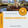 Apostila Serviços Gerais Prefeitura de Pereira Barreto SP 2025