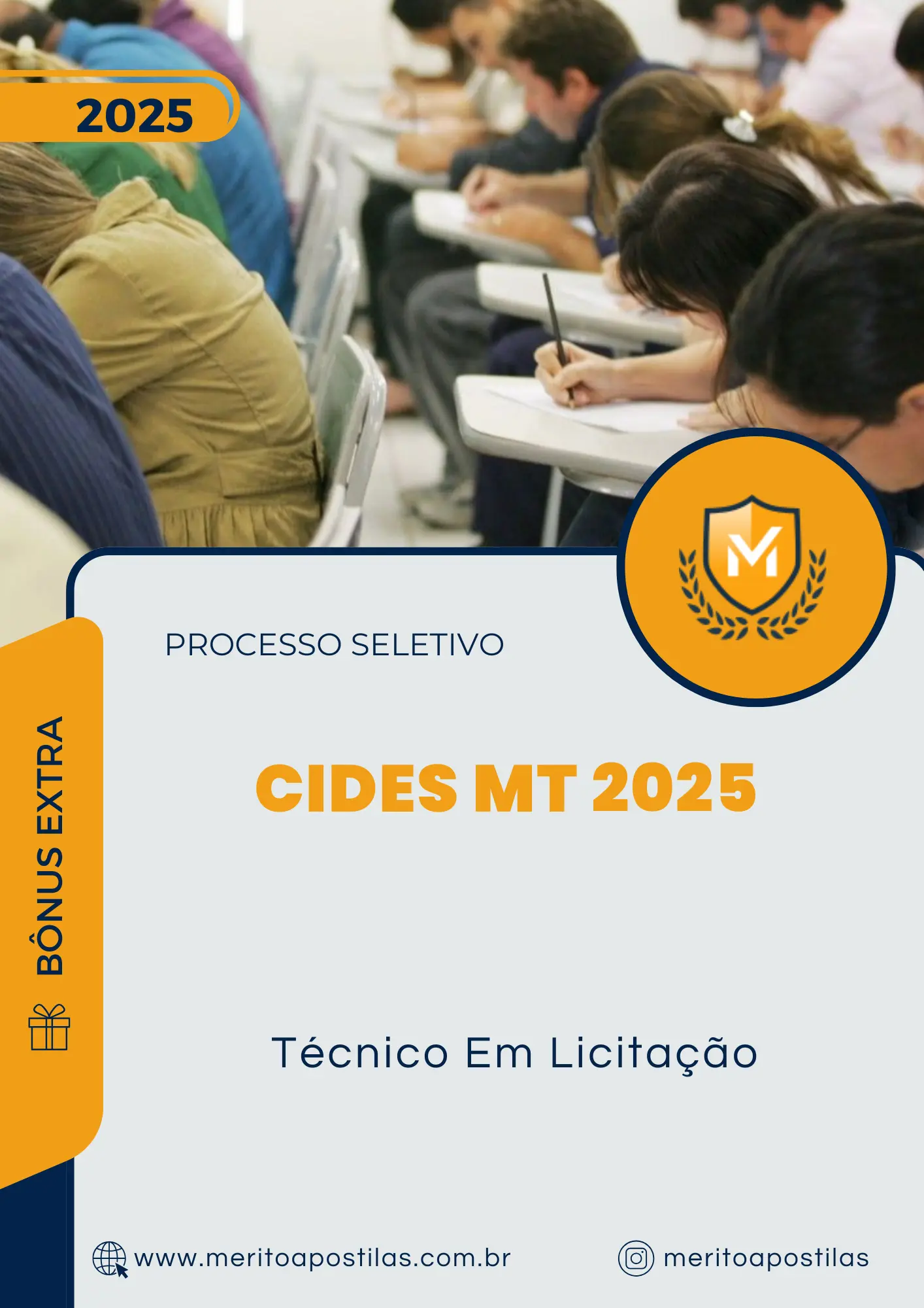 Apostila Técnico Em Licitação Processo Seletivo CIDES MT 2025