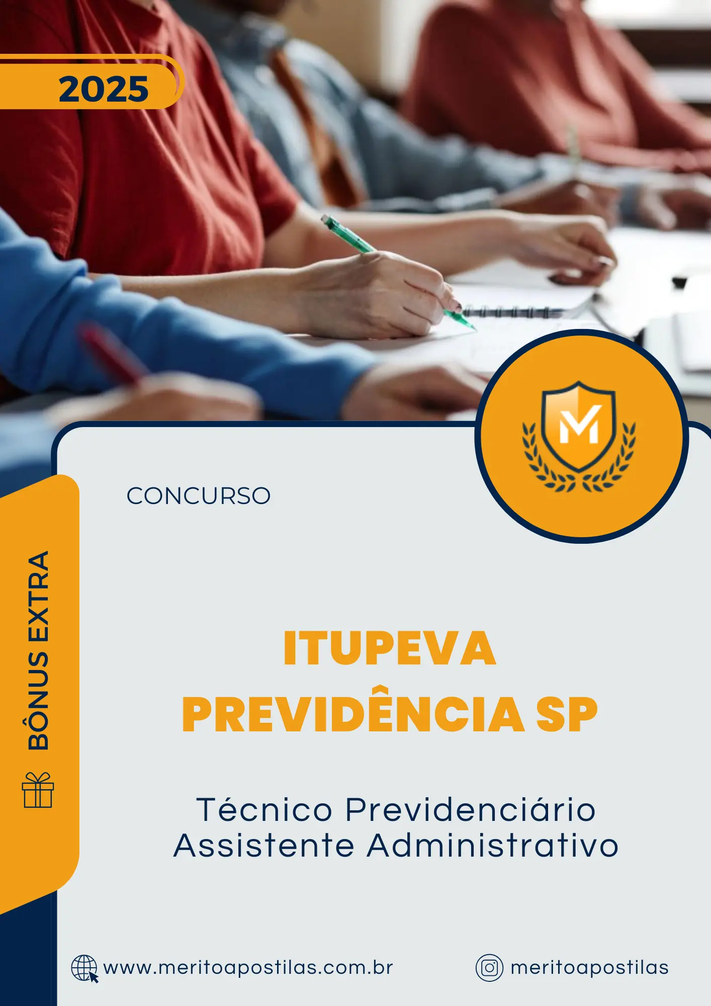 Apostila Técnico Previdenciário Assistente Administrativo Concurso Itupeva Previdência SP 2025