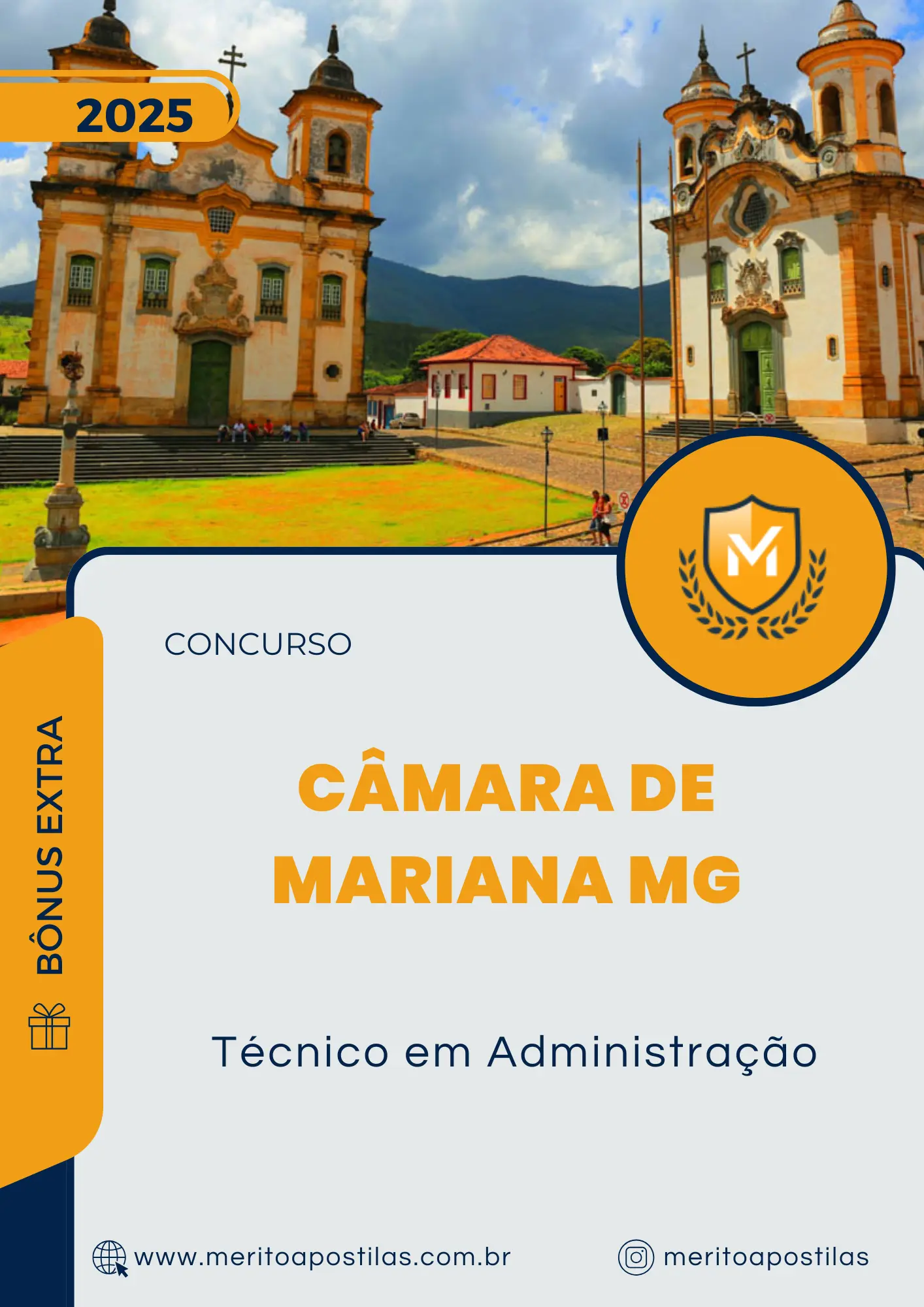 Apostila Técnico em Administração Concurso Câmara de Mariana MG 2025