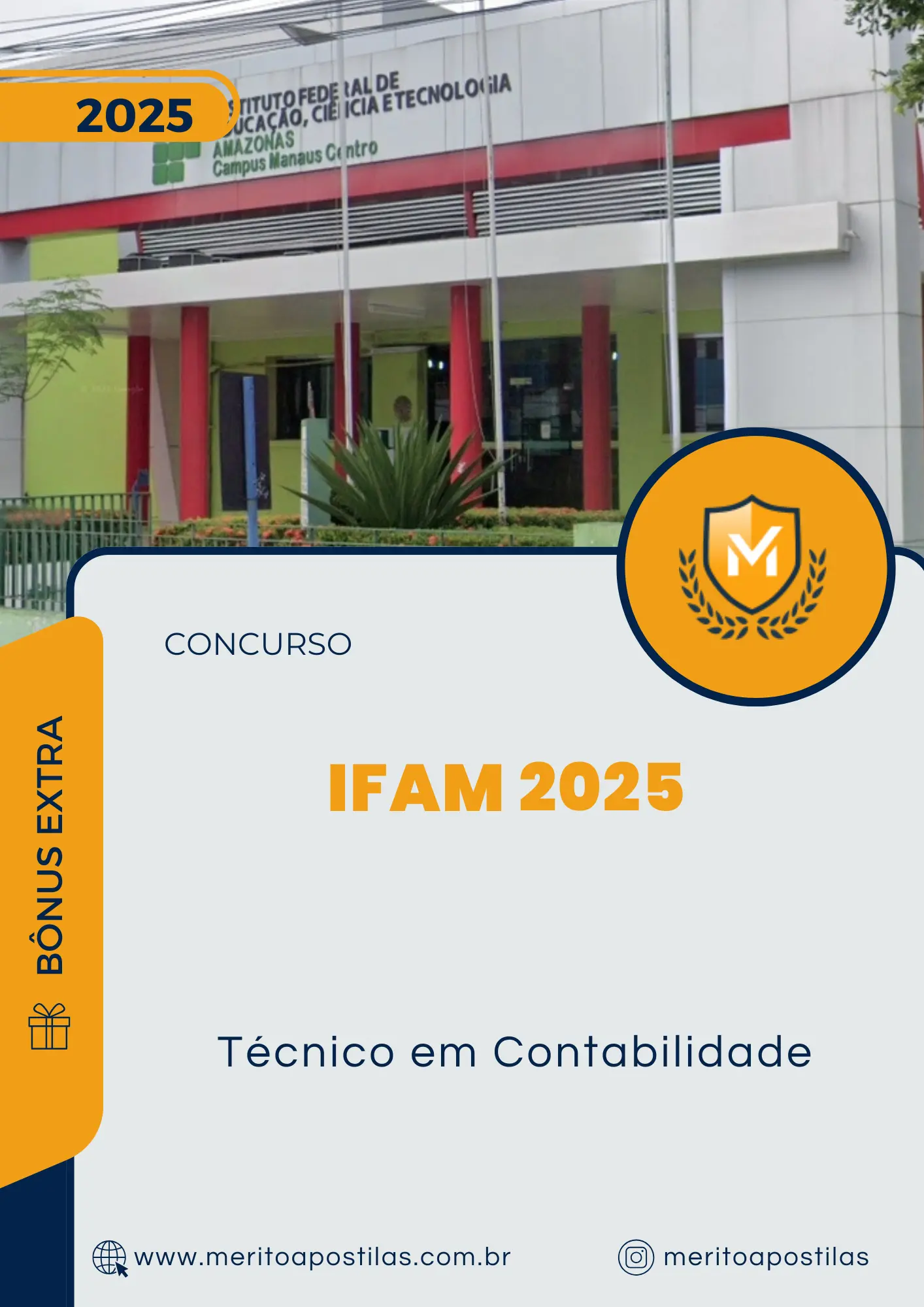 Apostila Técnico em Contabilidade Concurso IFAM 2025