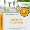 Apostila Agente Administrativo Prefeitura de Liberato Salzano RS 2025