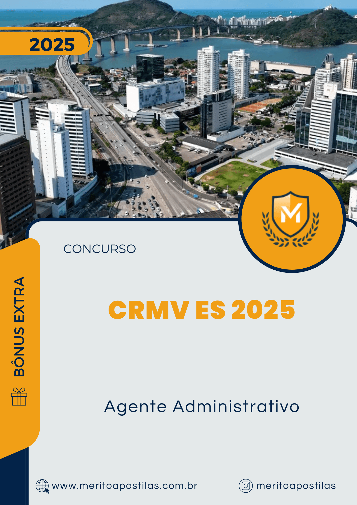Apostila Agente Administrativo Concurso CRMV ES 2025