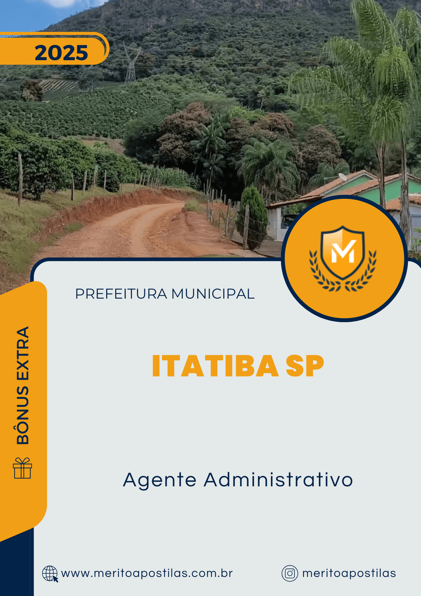 Apostila Agente Administrativo Processo Seletivo Nova Resende MG 2025