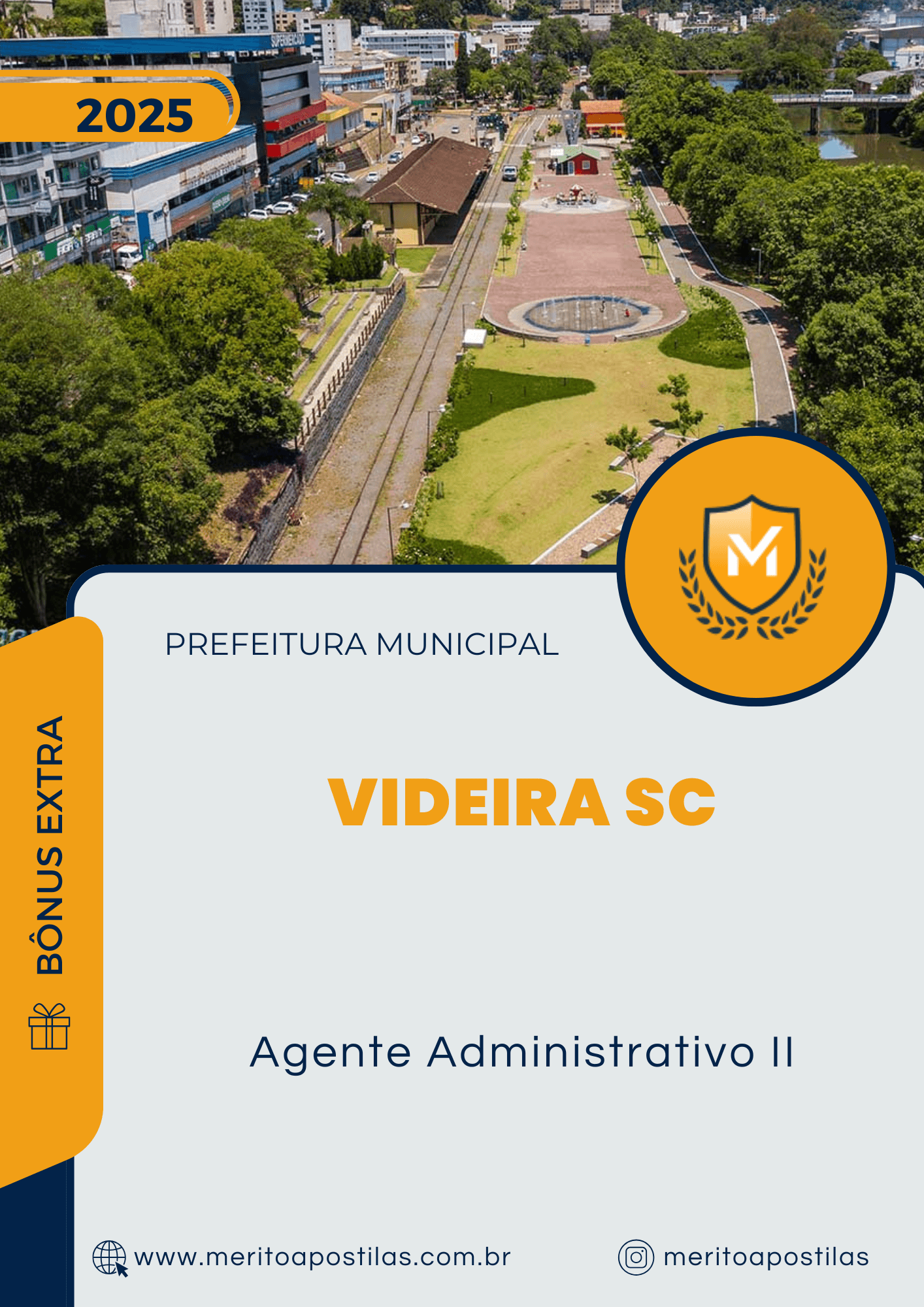 Apostila Agente Administrativo II Prefeitura de Videira SC 2025