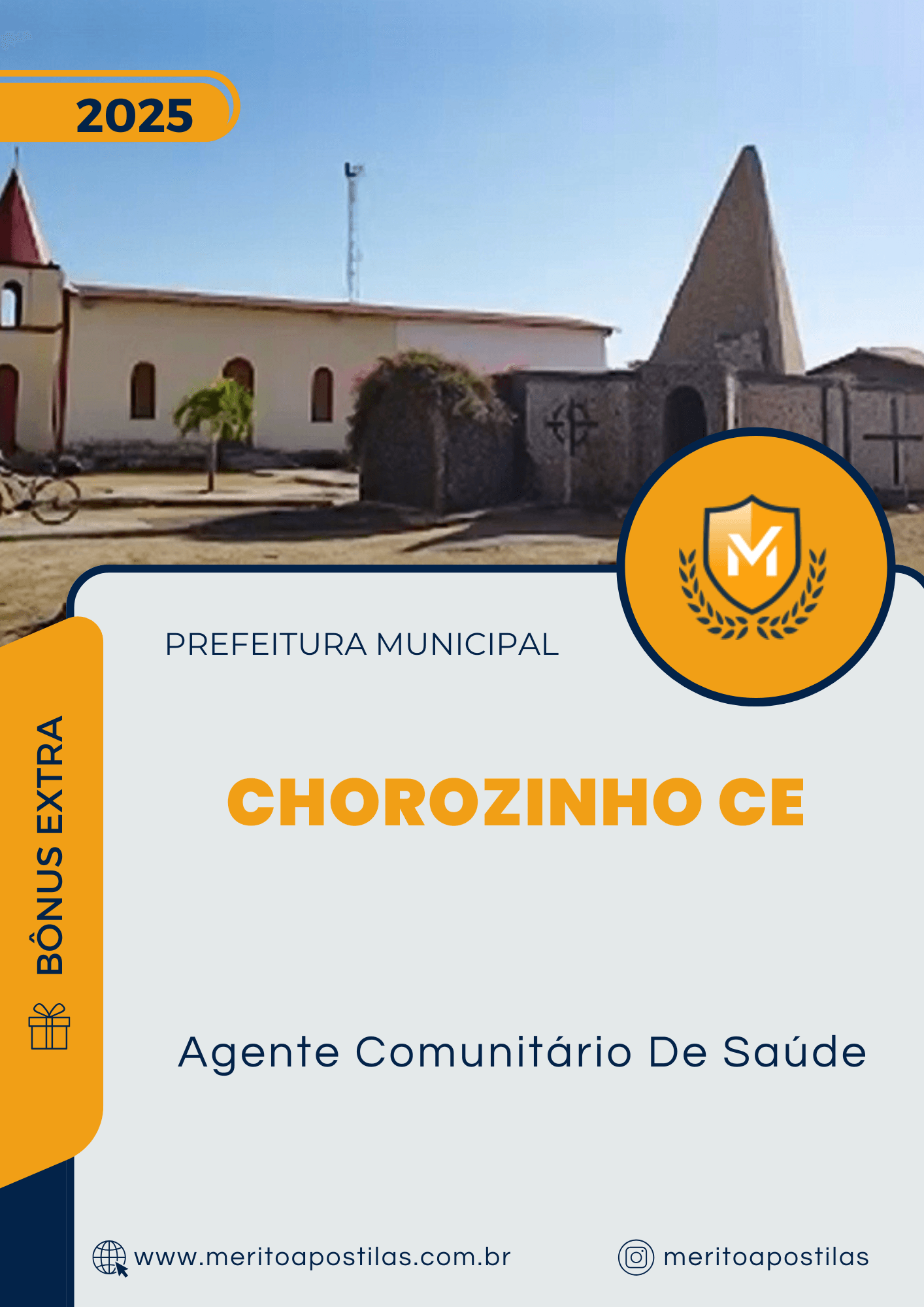 Apostila Agente Comunitário De Saúde Prefeitura Municipal De Chorozinho CE 2025