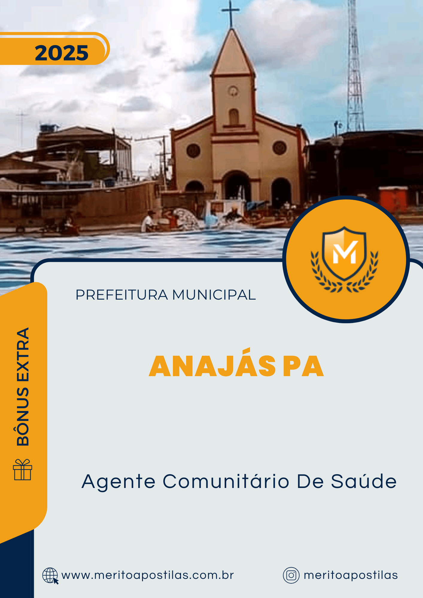 Apostila Agente Comunitário De Saúde Prefeitura de Anajás PA 2025