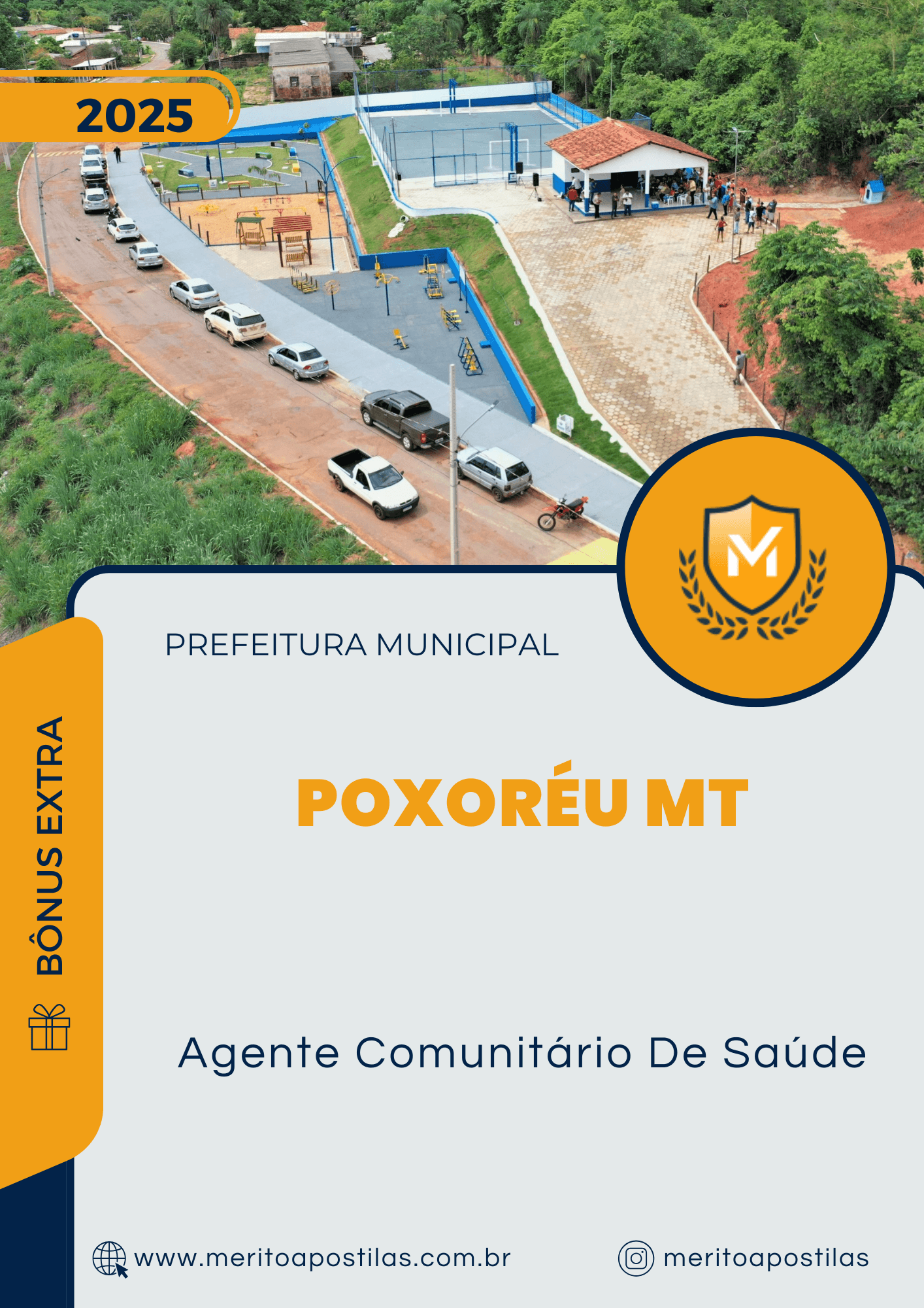 Apostila Agente Comunitário De Saúde Prefeitura de Poxoréu MT 2025