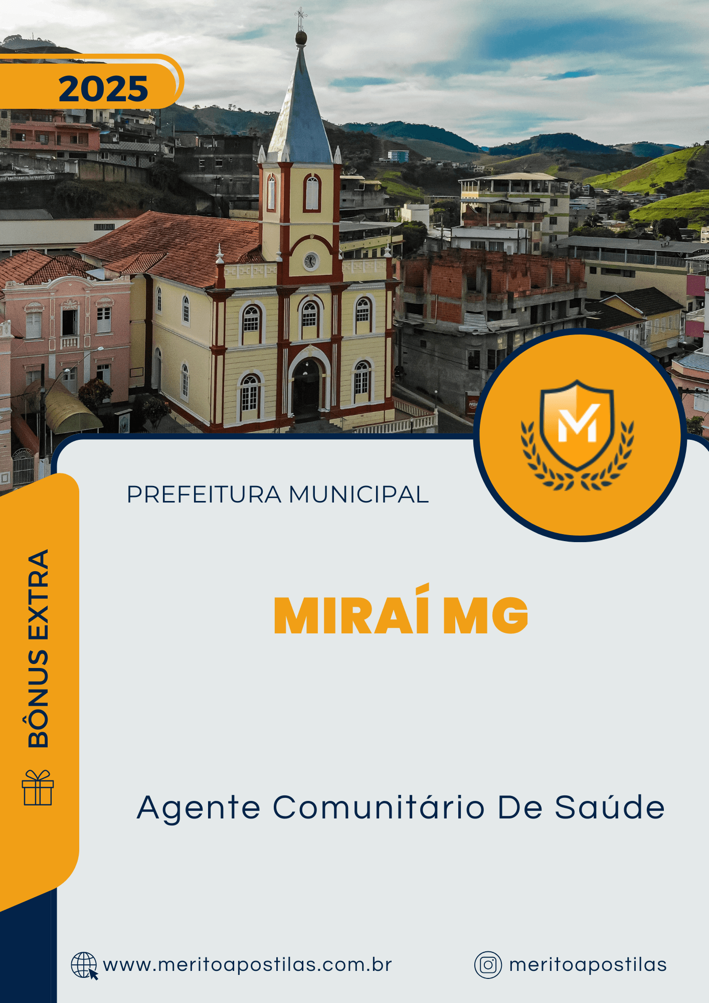 Apostila Agente Comunitário De Saúde Prefeitura de Miraí MG 2025