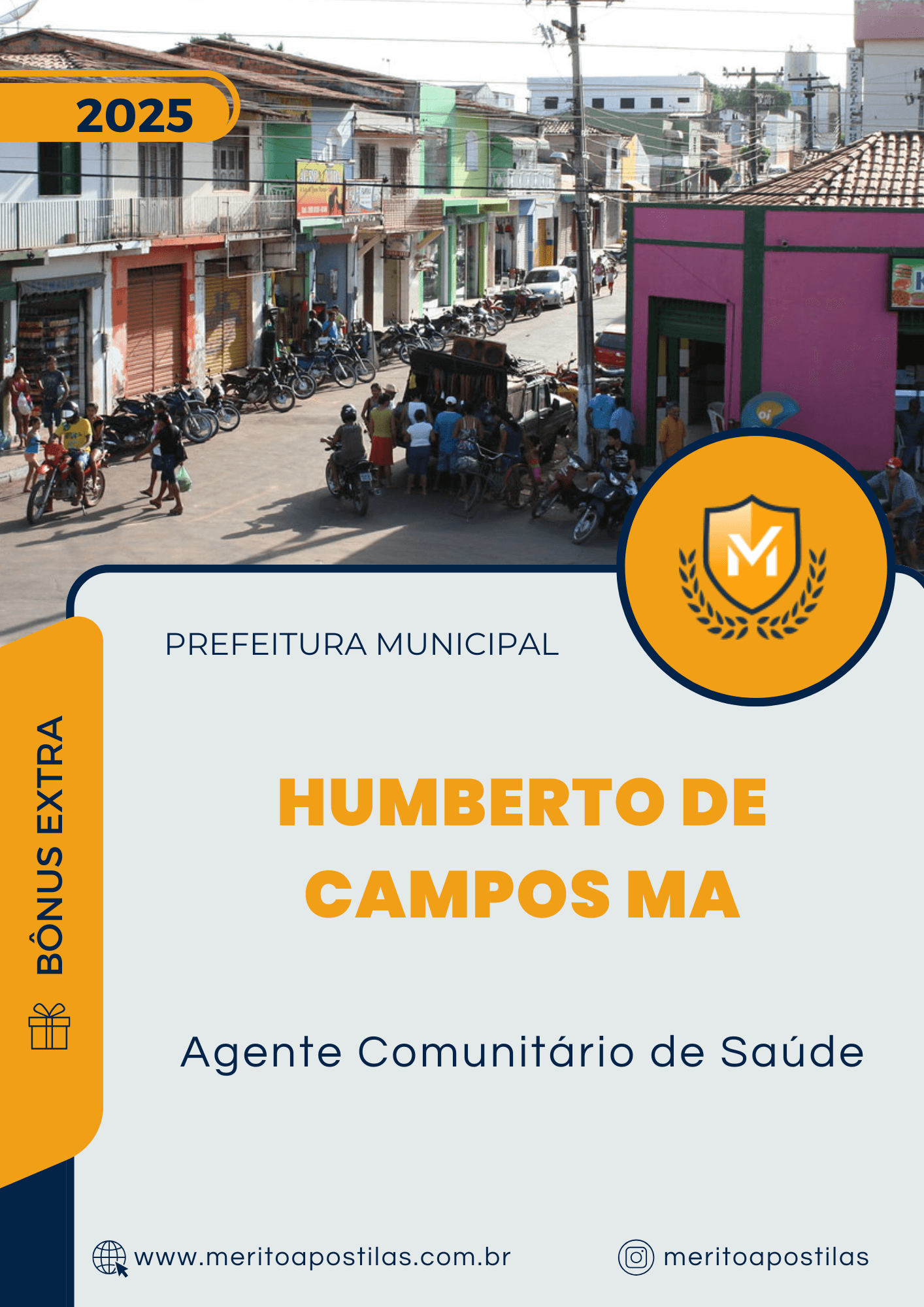 Apostila Agente Comunitário De Saúde Prefeitura de Humberto de Campos MA 2025