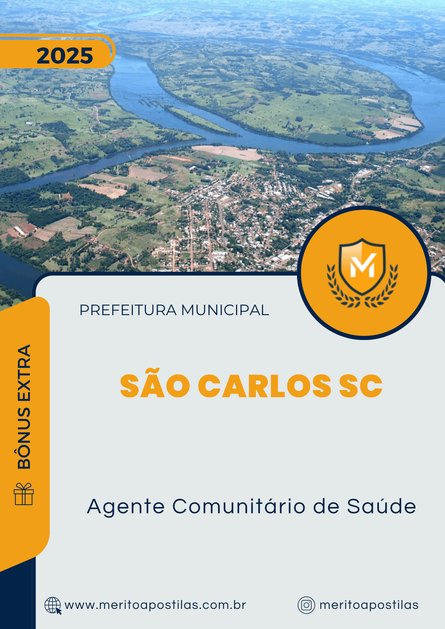 Apostila Agente Comunitário de Saúde Prefeitura de São Carlos SC 2025