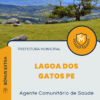 Apostila Agente Comunitário de Saúde Prefeitura de Lagoa dos Gatos PE 2025
