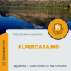 Apostila Agente Comunitário de Saúde Prefeitura de Alpercata MG 2025
