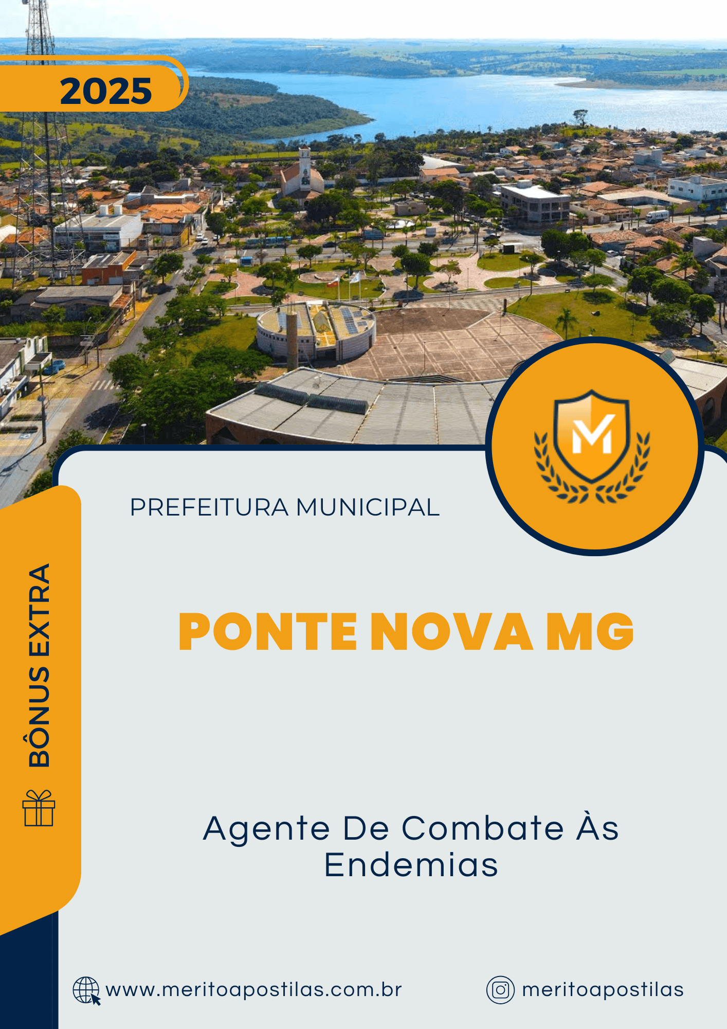 Apostila Agente De Combate Às Endemias Prefeitura de Ponte Nova MG 2025