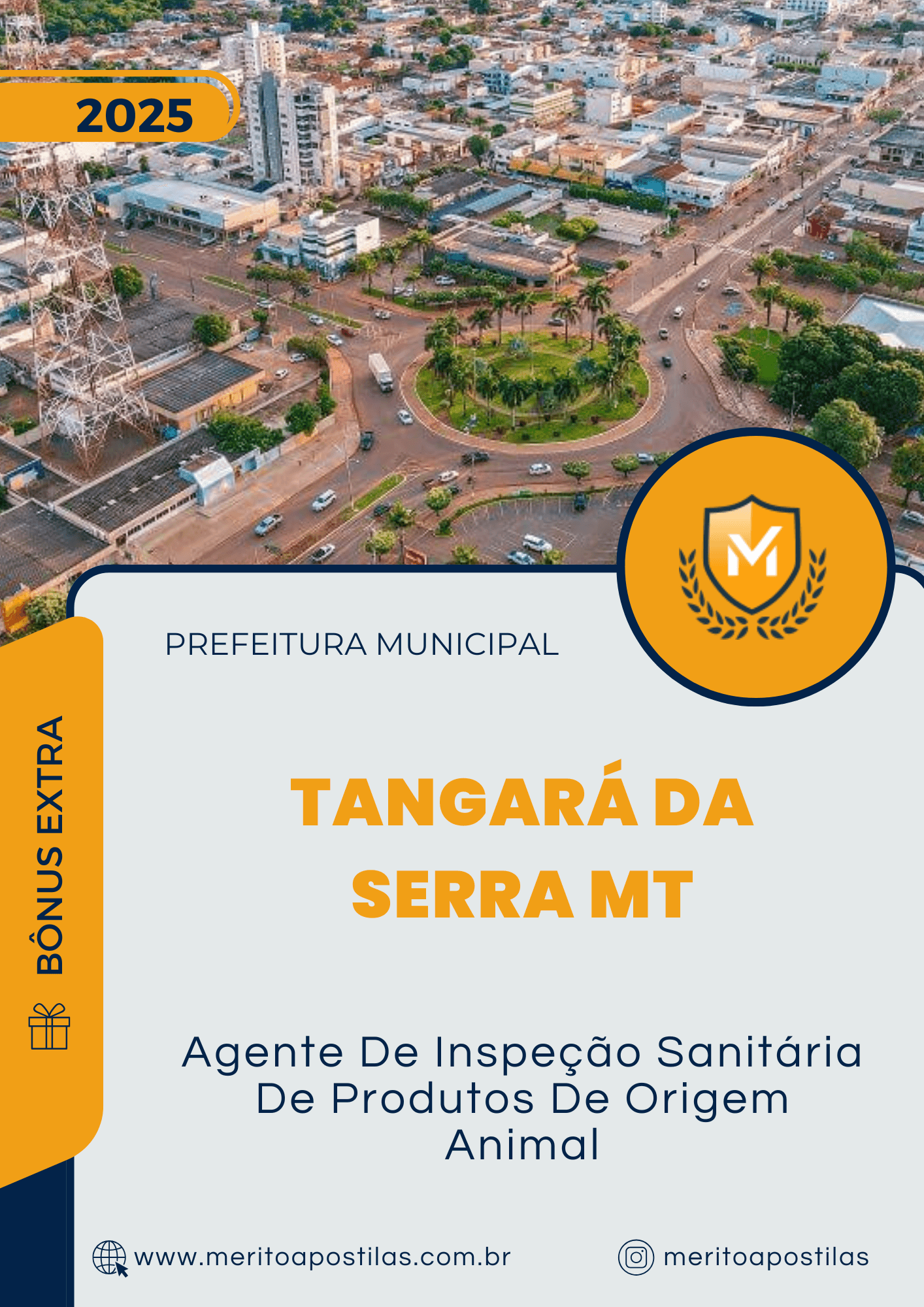 Apostila Agente De Inspeção Sanitária De Produtos De Origem Animal Prefeitura de Tangará da Serra MT 2025