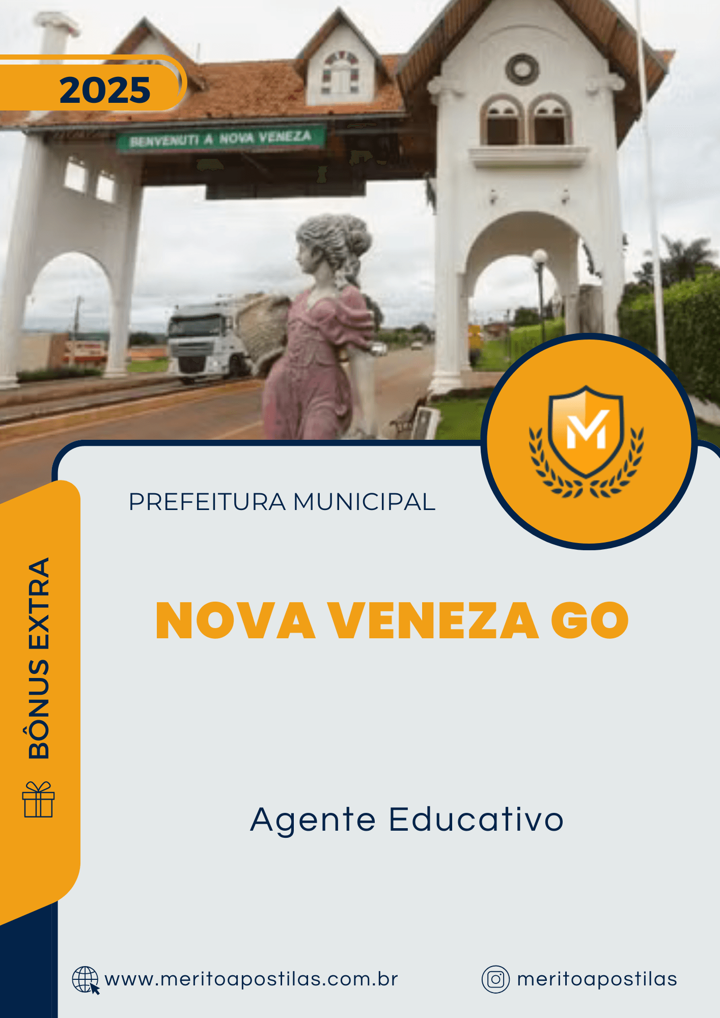 Apostila Agente Educativo Prefeitura de Nova Veneza GO 2025