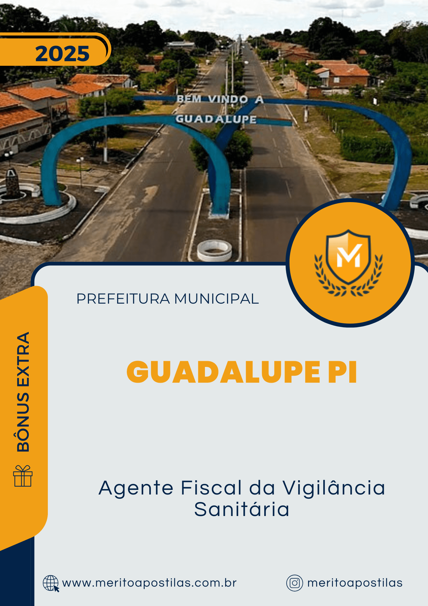 Apostila Agente Fiscal da Vigilância Sanitária Prefeitura de Guadalupe PI 2025