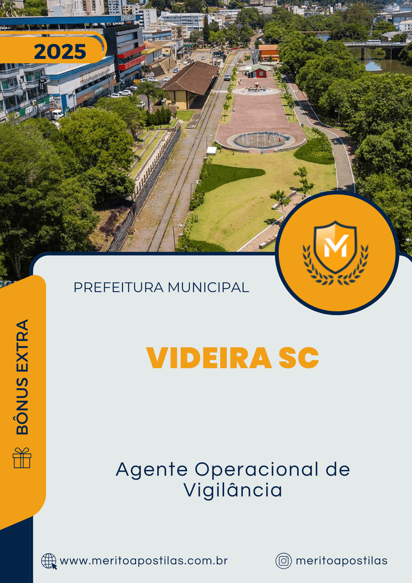 Apostila Agente Operacional de Vigilância Prefeitura de Videira SC 2025