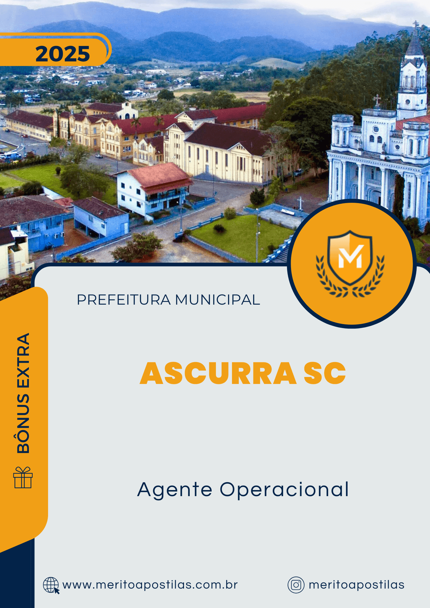 Apostila Agente Operacional Prefeitura de Ascurra SC 2025