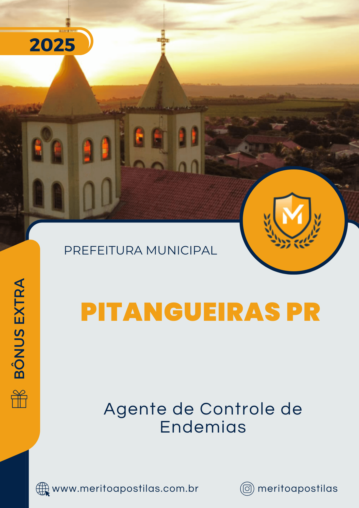 Apostila Agente de Controle de Endemias Prefeitura de Pitangueiras PR 2025