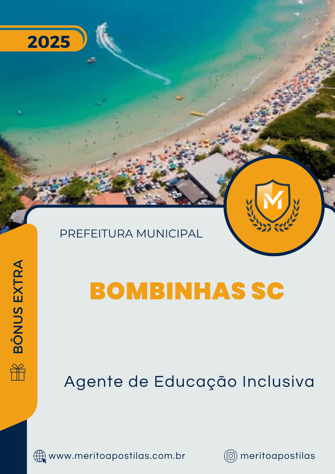 Apostila Agente de Educação Inclusiva Prefeitura de Bombinhas SC 2025